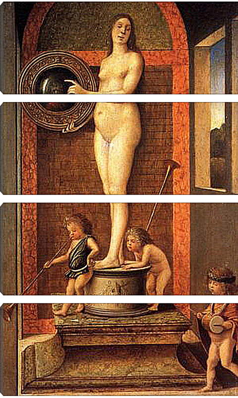 Модульная картина - Allegory of Vanitas. Джованни Беллини

