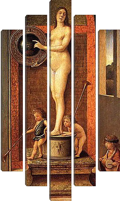 Модульная картина - Allegory of Vanitas. Джованни Беллини