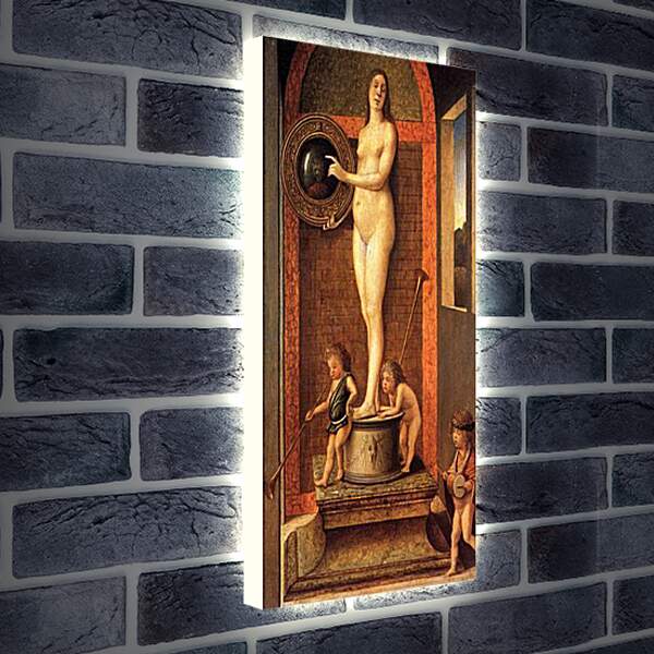 Лайтбокс световая панель - Allegory of Vanitas. Джованни Беллини
