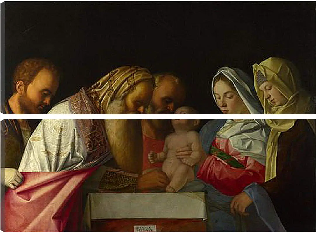 Модульная картина - The Circumcision. Джованни Беллини