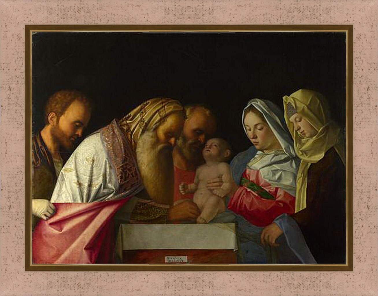 Картина в раме - The Circumcision. Джованни Беллини
