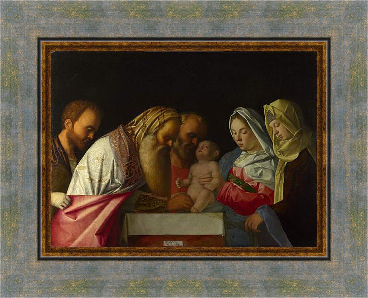 Картина в раме - The Circumcision. Джованни Беллини
