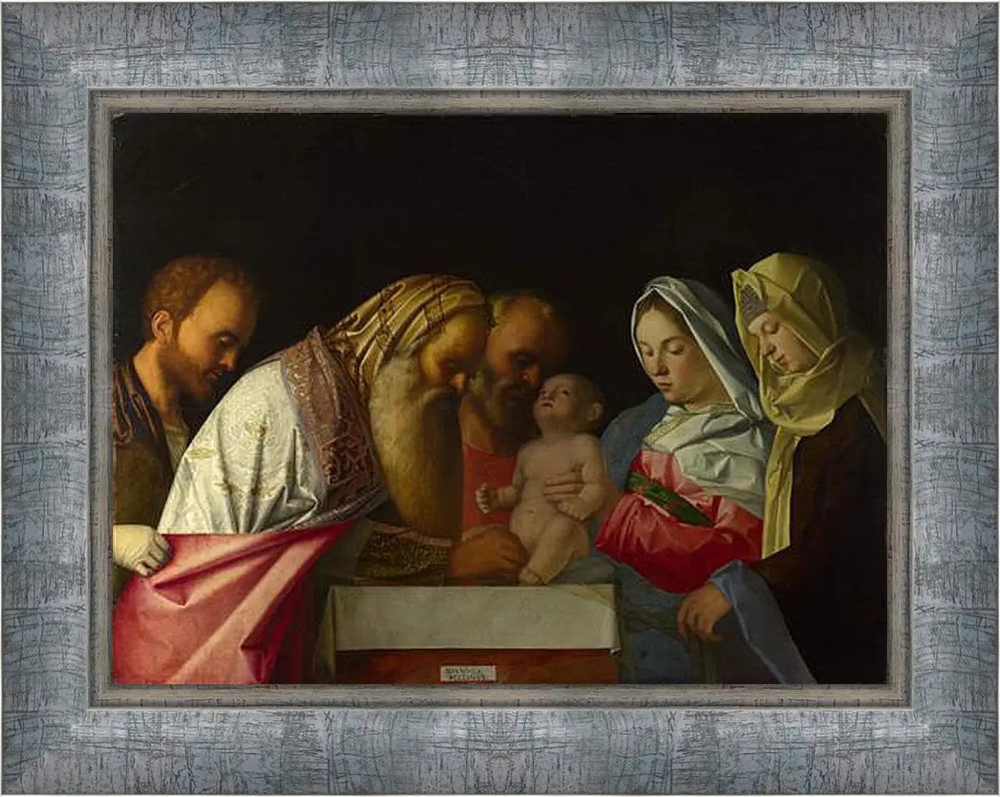 Картина в раме - The Circumcision. Джованни Беллини