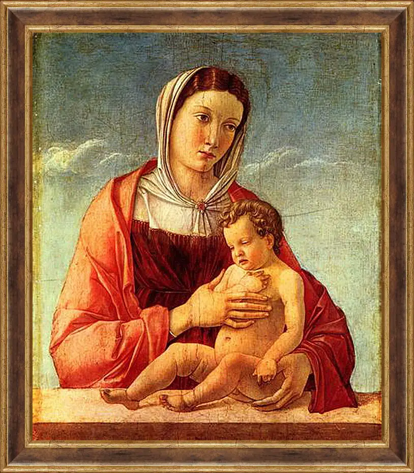 Картина в раме - Madonna. Джованни Беллини
