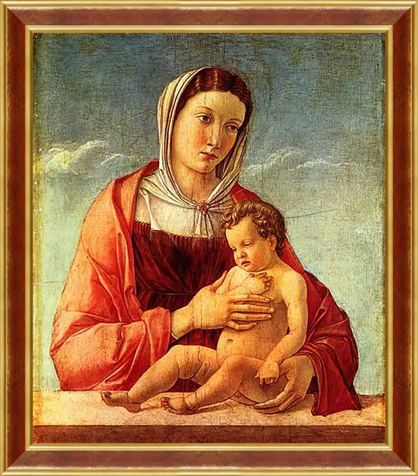 Картина в раме - Madonna. Джованни Беллини