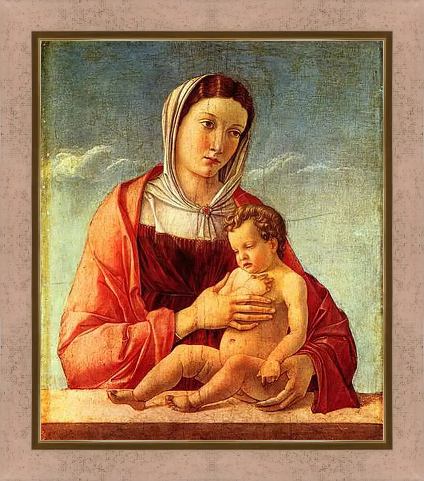 Картина в раме - Madonna. Джованни Беллини