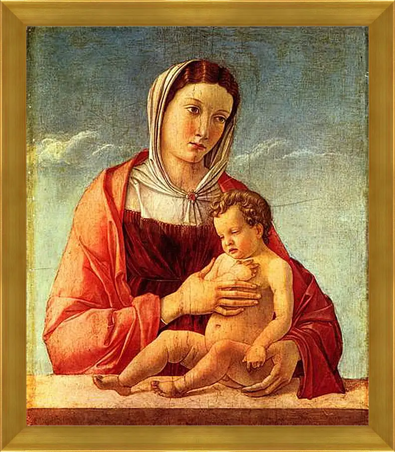 Картина в раме - Madonna. Джованни Беллини