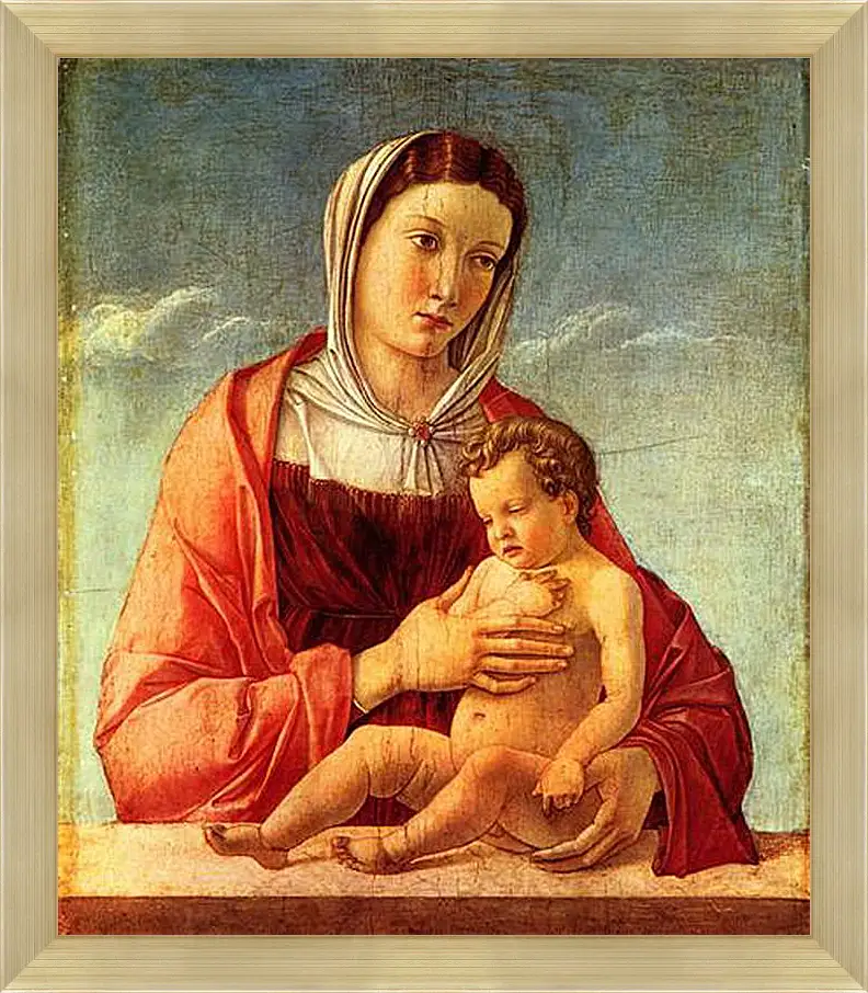 Картина в раме - Madonna. Джованни Беллини