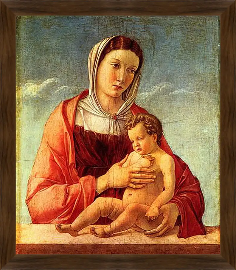 Картина в раме - Madonna. Джованни Беллини