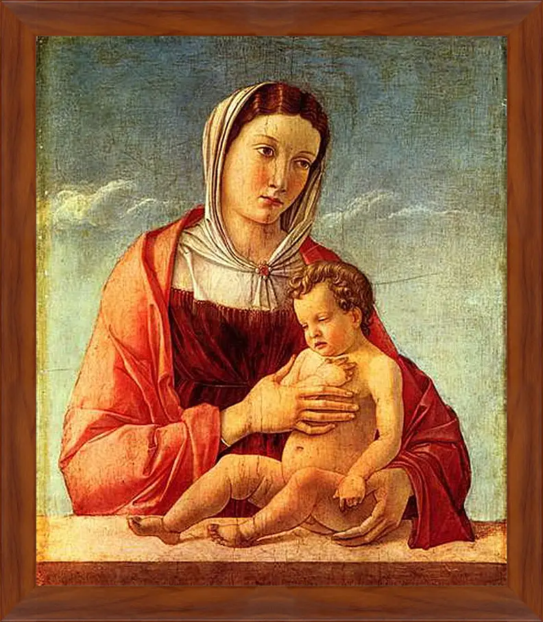 Картина в раме - Madonna. Джованни Беллини