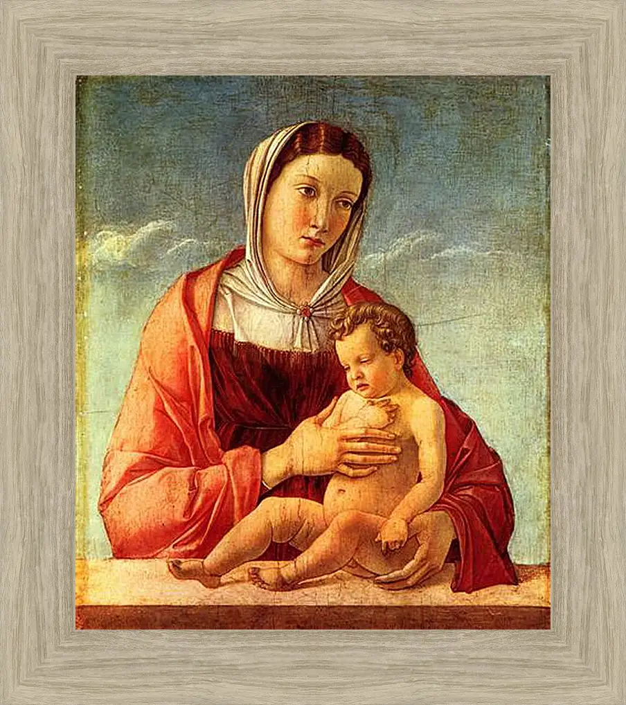 Картина в раме - Madonna. Джованни Беллини