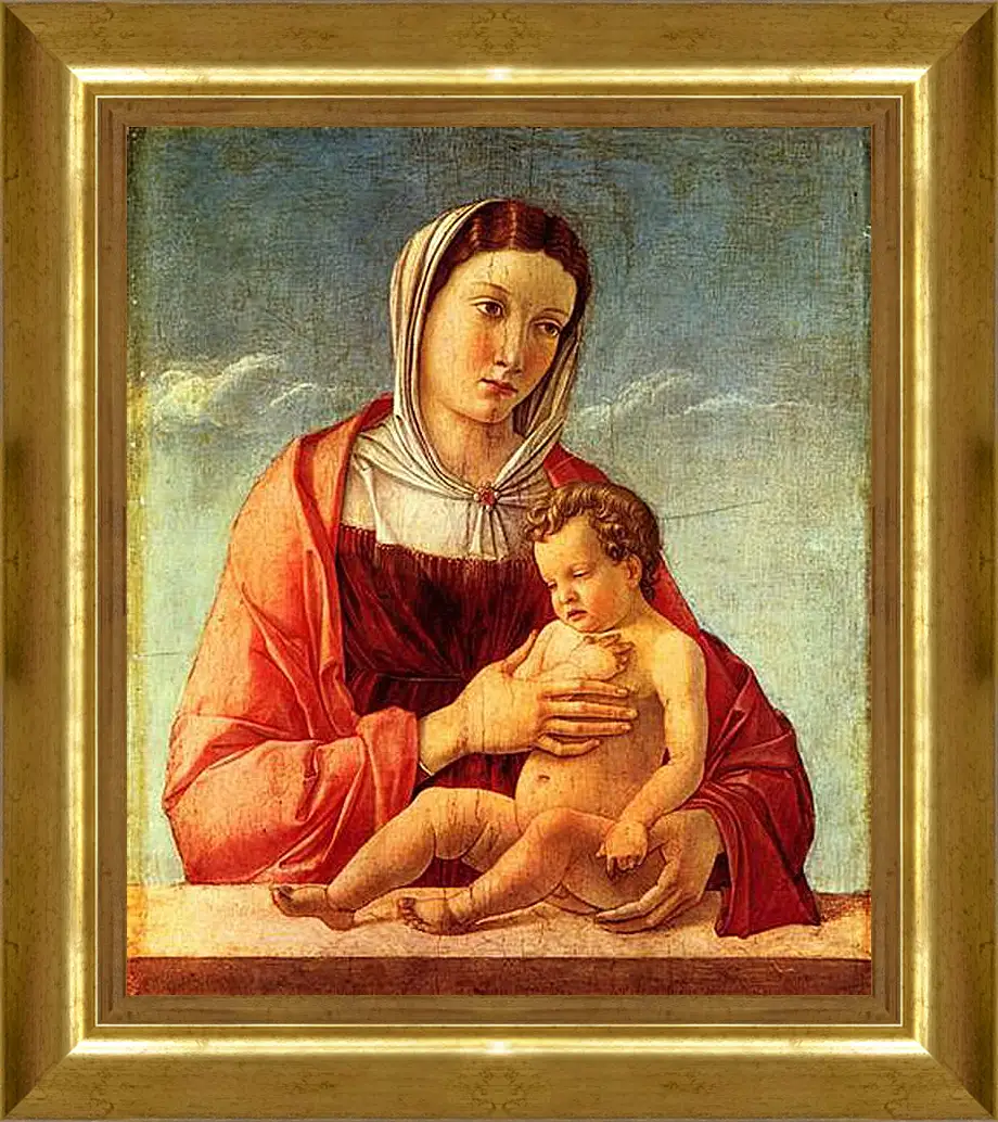 Картина в раме - Madonna. Джованни Беллини
