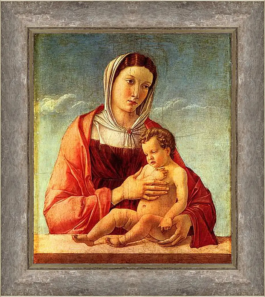 Картина в раме - Madonna. Джованни Беллини