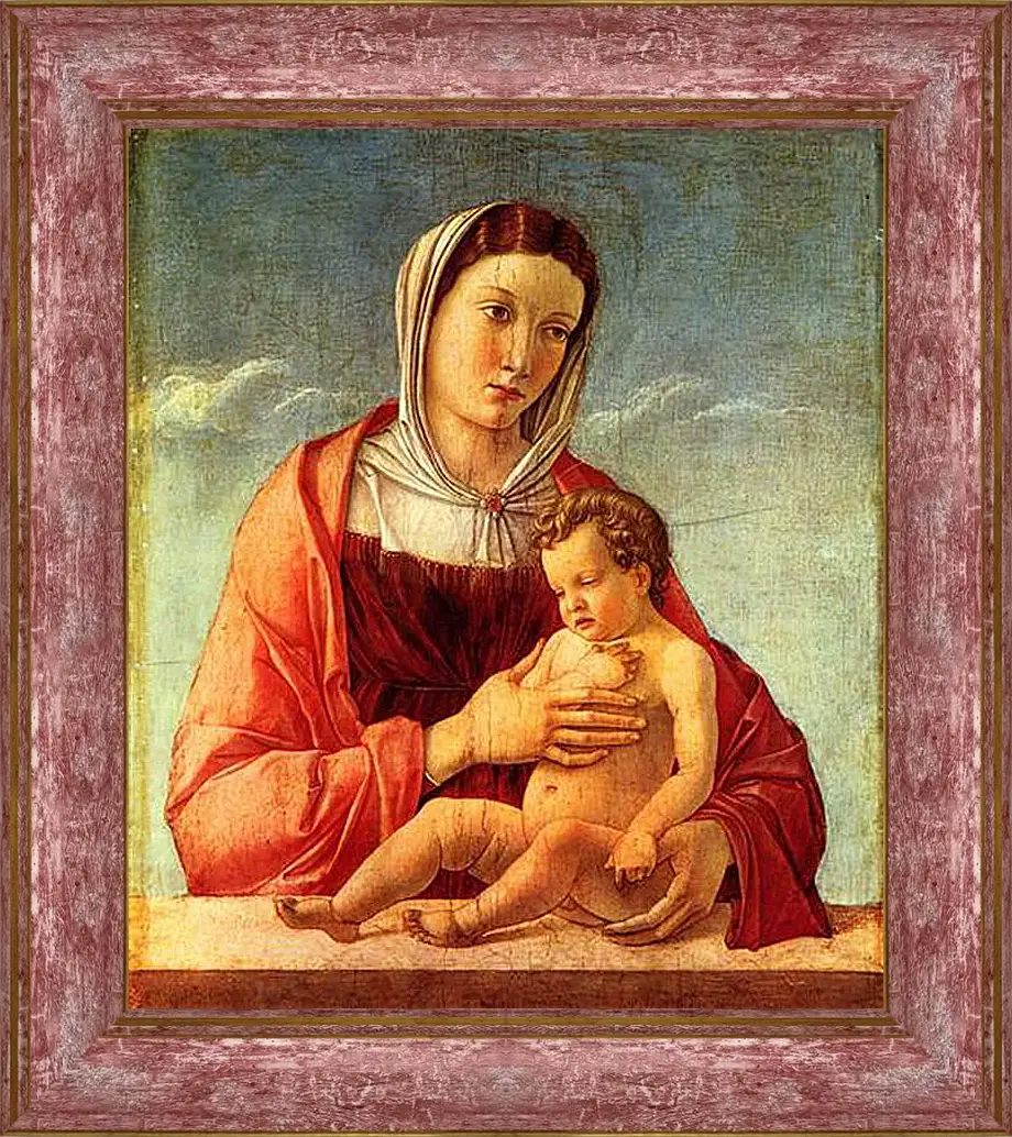 Картина в раме - Madonna. Джованни Беллини