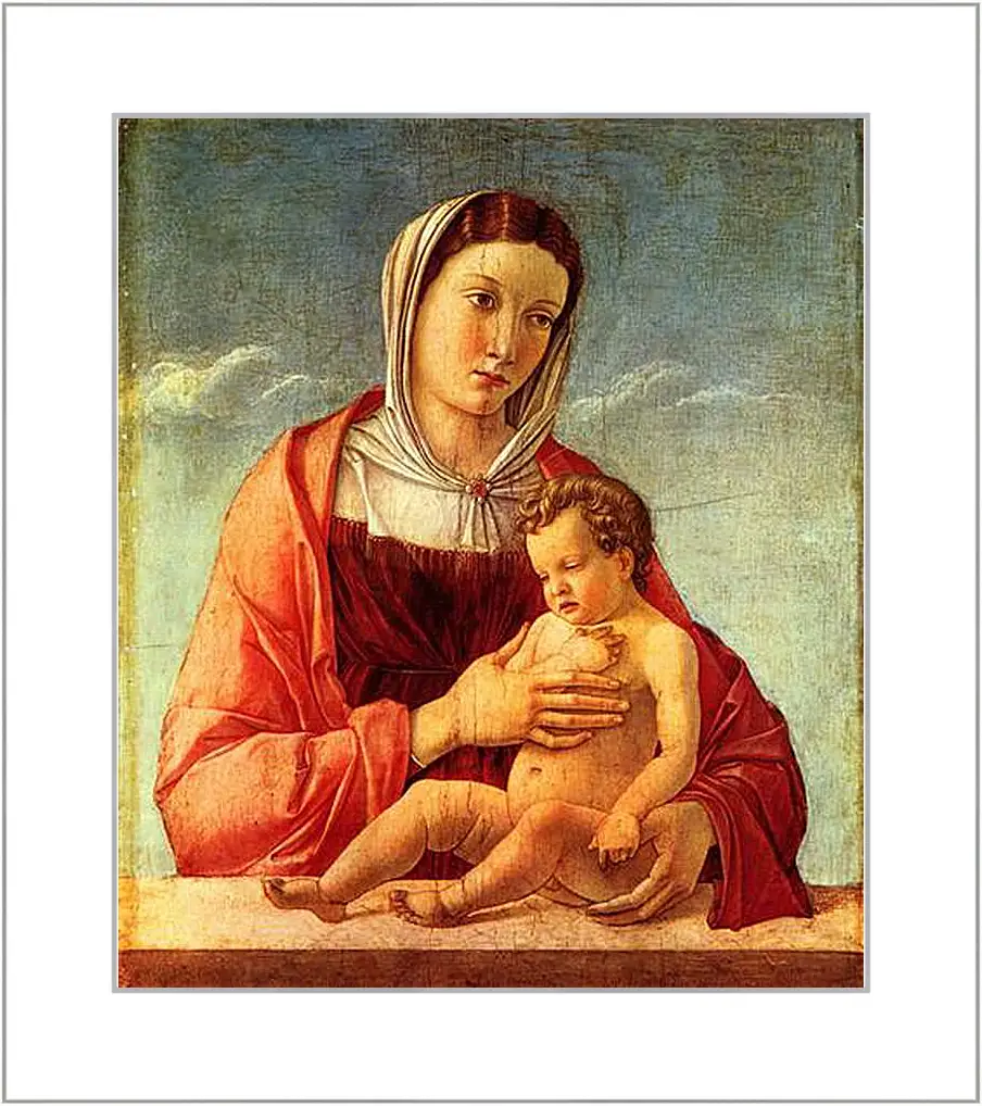 Картина в раме - Madonna. Джованни Беллини
