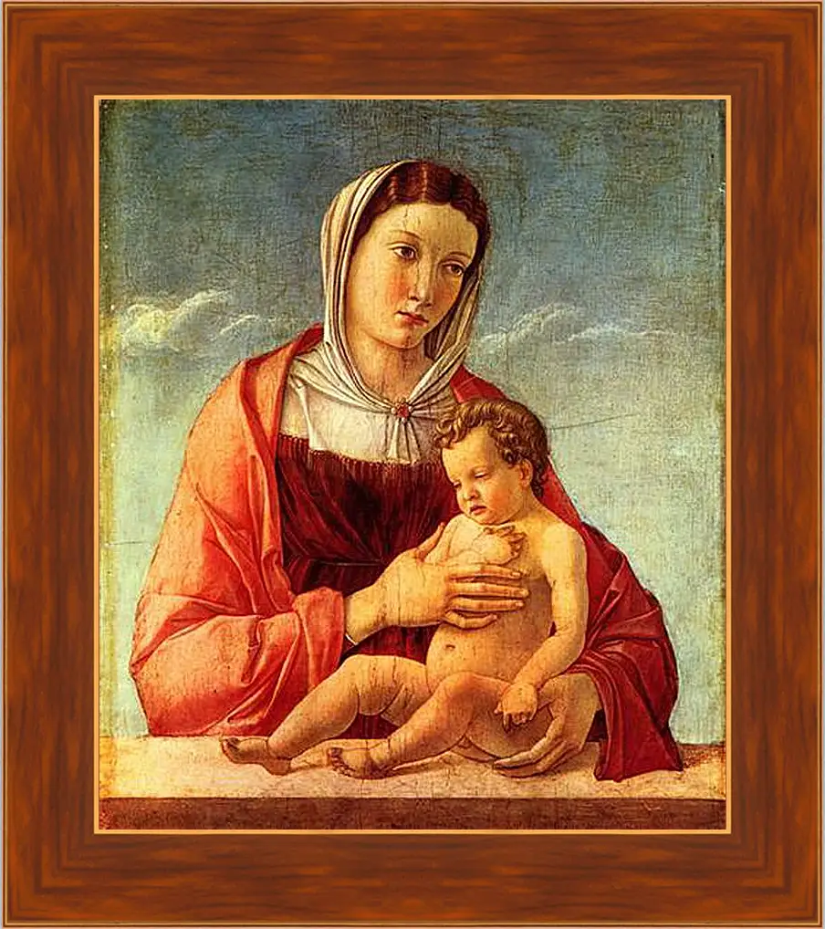 Картина в раме - Madonna. Джованни Беллини