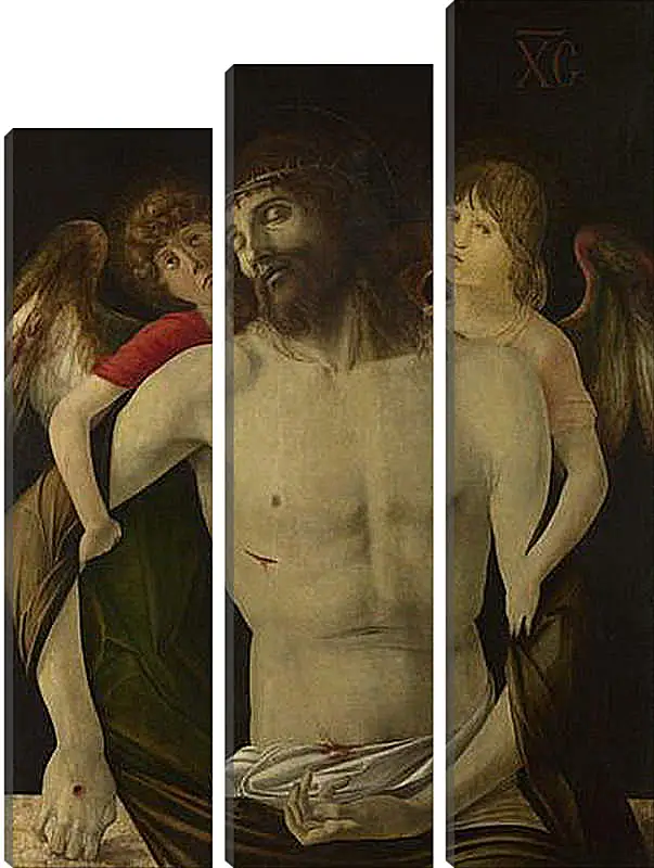 Модульная картина - The Dead Christ supported by Angels. Джованни Беллини