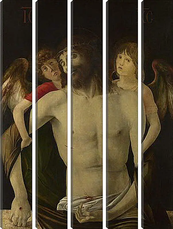 Модульная картина - The Dead Christ supported by Angels. Джованни Беллини
