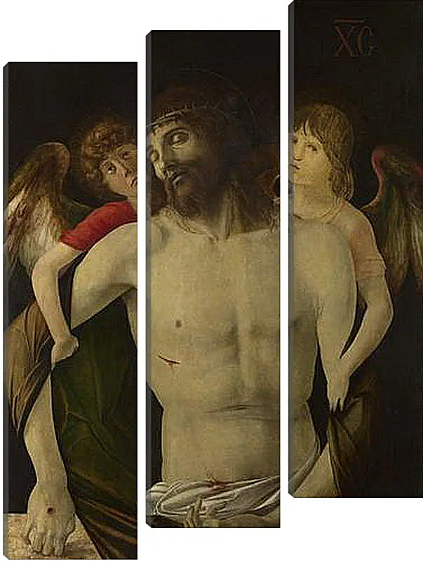 Модульная картина - The Dead Christ supported by Angels. Джованни Беллини