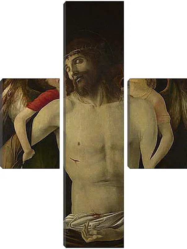 Модульная картина - The Dead Christ supported by Angels. Джованни Беллини
