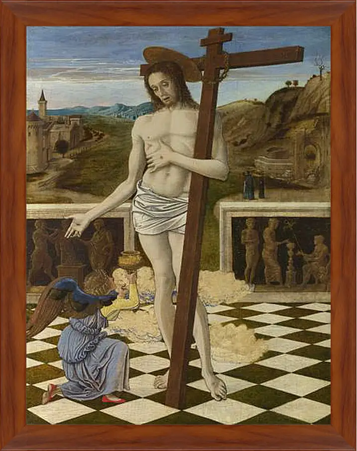 Картина в раме - The Blood of the Redeemer. Джованни Беллини