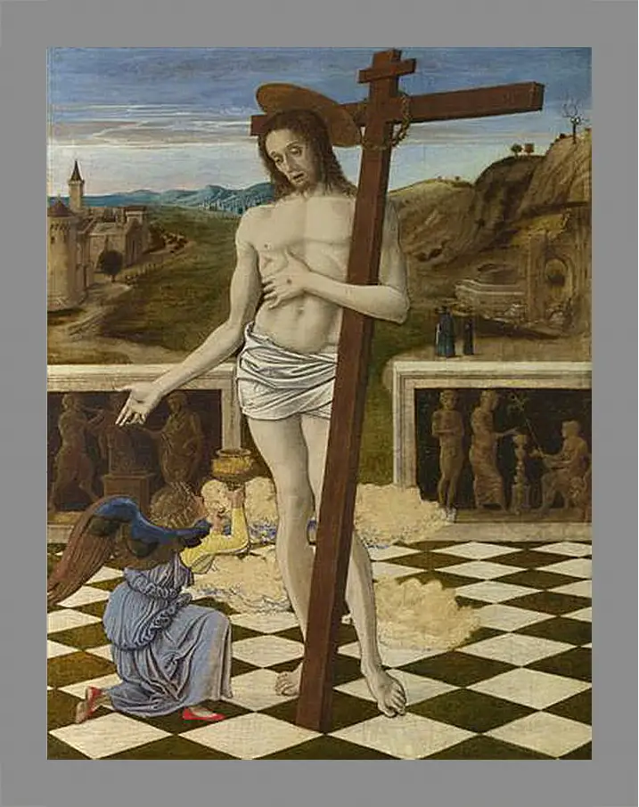 Картина в раме - The Blood of the Redeemer. Джованни Беллини