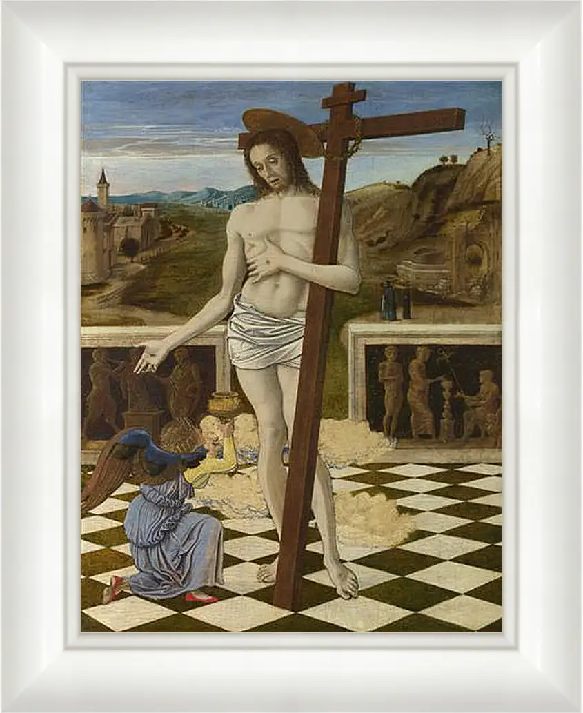 Картина в раме - The Blood of the Redeemer. Джованни Беллини