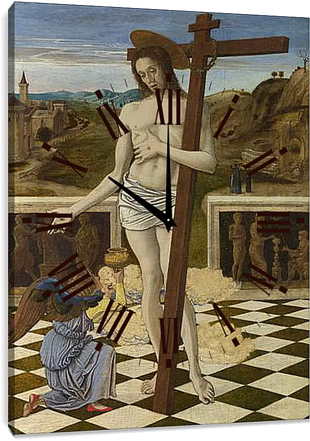 Часы картина - The Blood of the Redeemer. Джованни Беллини