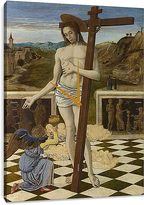 Часы картина - The Blood of the Redeemer. Джованни Беллини