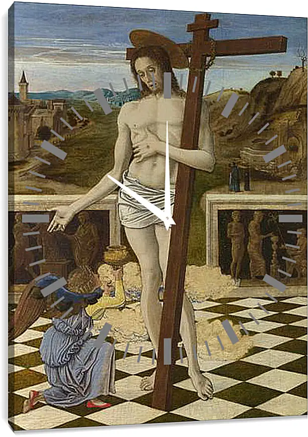 Часы картина - The Blood of the Redeemer. Джованни Беллини