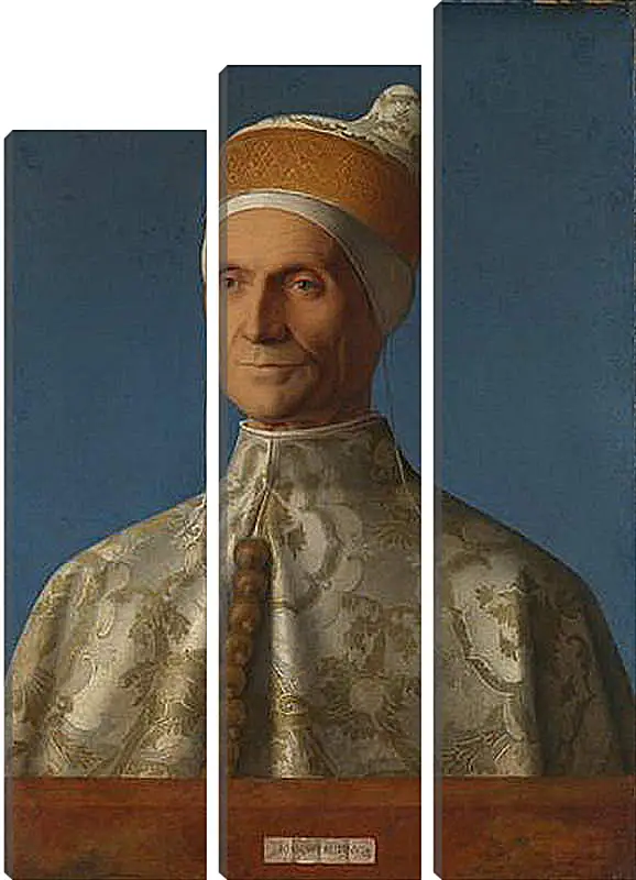 Модульная картина - Doge Leonardo Loredan. Джованни Беллини