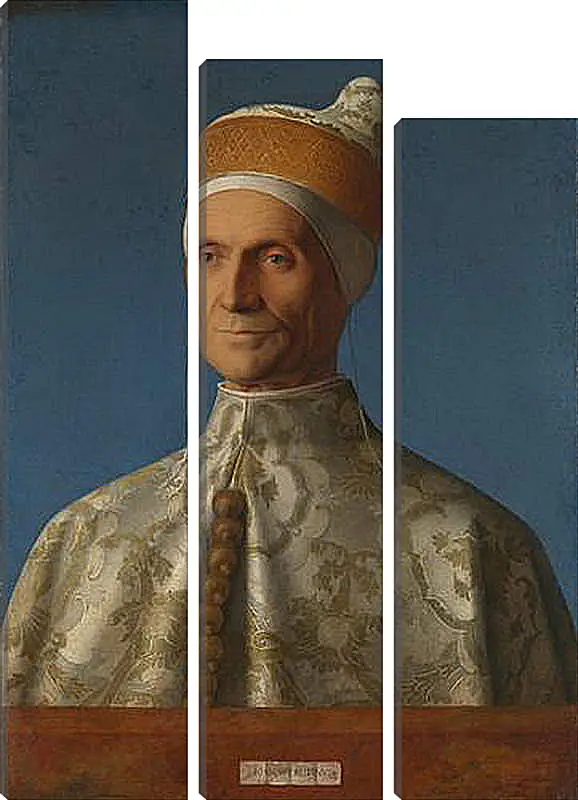 Модульная картина - Doge Leonardo Loredan. Джованни Беллини