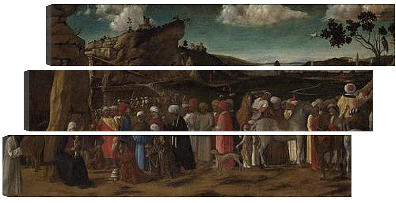 Модульная картина - The Adoration of the Kings. Джованни Беллини