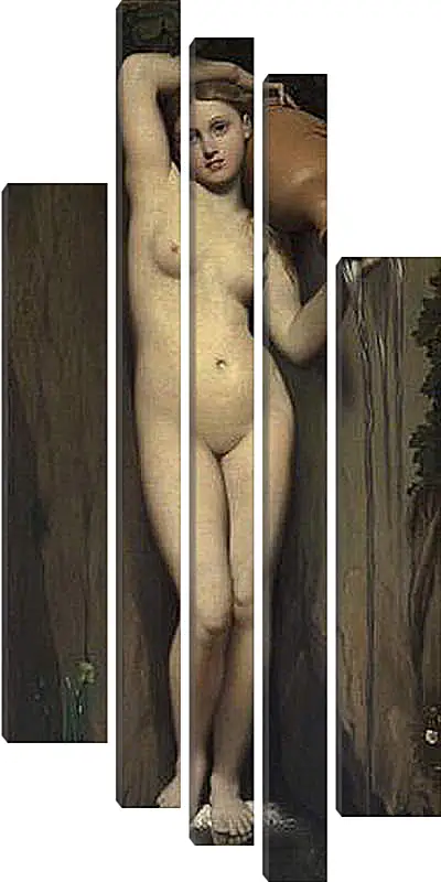 Модульная картина - The Spring. Жан Огюст Доминик Энгр