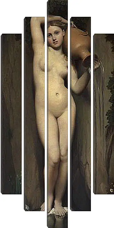 Модульная картина - The Spring. Жан Огюст Доминик Энгр