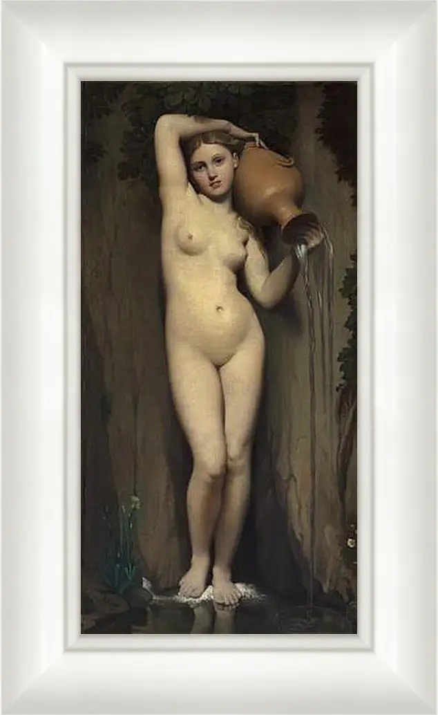 Картина в раме - The Spring. Жан Огюст Доминик Энгр