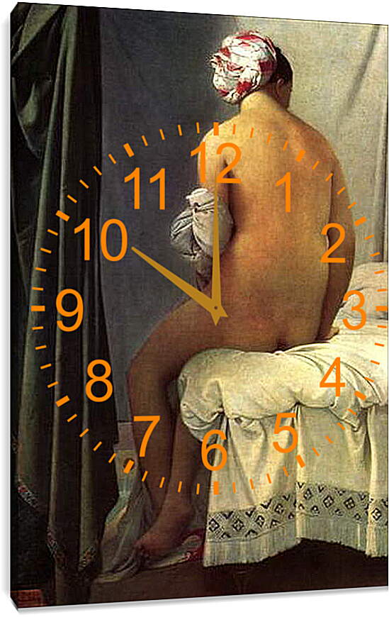 Часы картина - Valpencon. Жан Огюст Доминик Энгр
