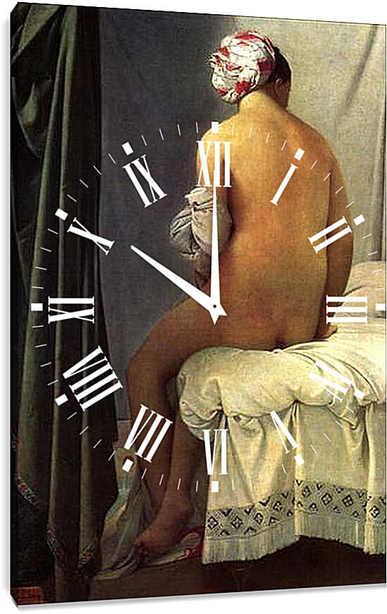 Часы картина - Valpencon. Жан Огюст Доминик Энгр
