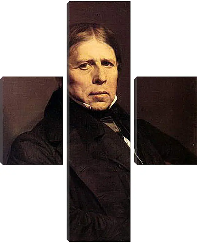 Модульная картина - Self-Portrait at Seventy Eight. Жан Огюст Доминик Энгр