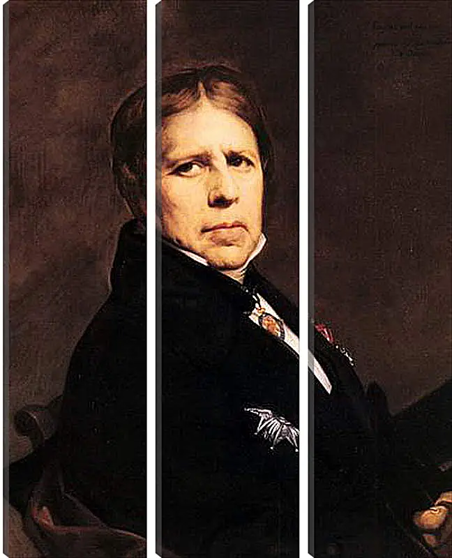 Модульная картина - Self-Portrait. Жан Огюст Доминик Энгр