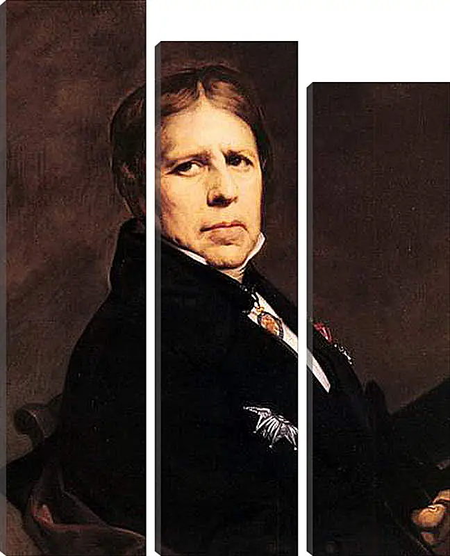 Модульная картина - Self-Portrait. Жан Огюст Доминик Энгр