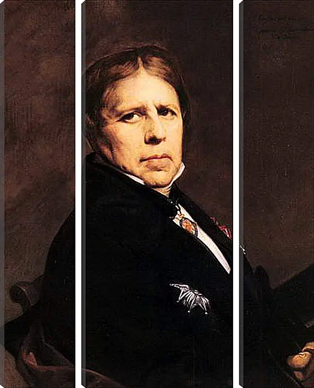 Модульная картина - Self-Portrait. Жан Огюст Доминик Энгр
