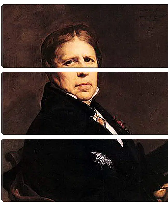 Модульная картина - Self-Portrait. Жан Огюст Доминик Энгр