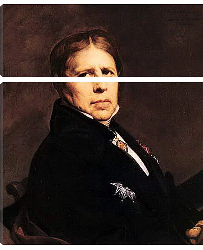 Модульная картина - Self-Portrait. Жан Огюст Доминик Энгр
