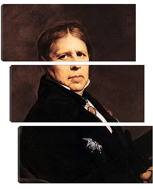 Модульная картина - Self-Portrait. Жан Огюст Доминик Энгр