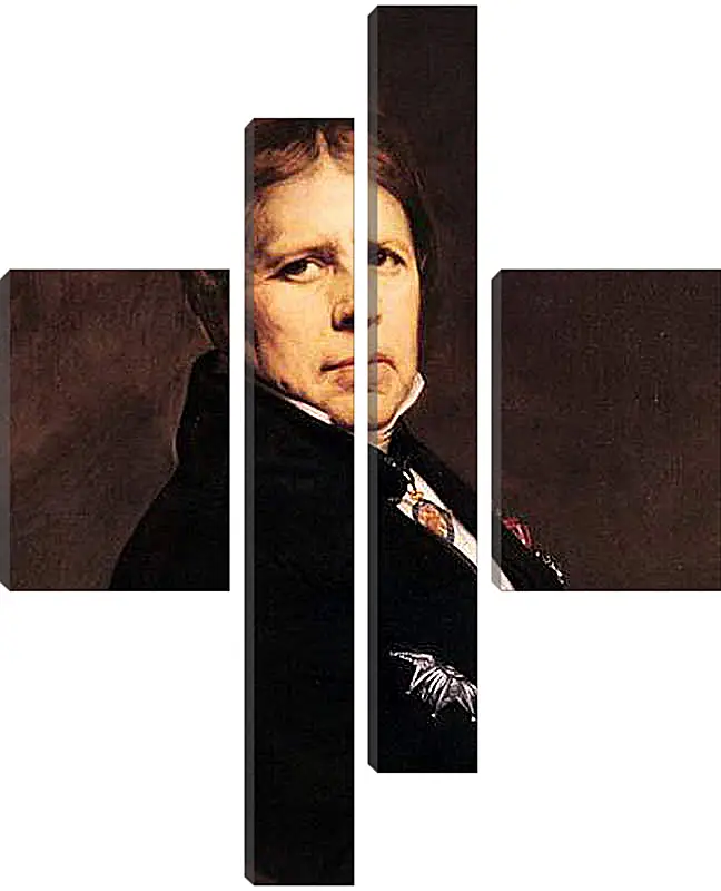 Модульная картина - Self-Portrait. Жан Огюст Доминик Энгр