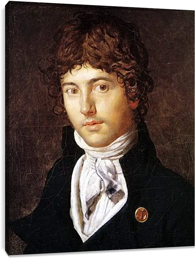 Постер и плакат - Portrait of Pierre Francois Bernier. Жан Огюст Доминик Энгр
