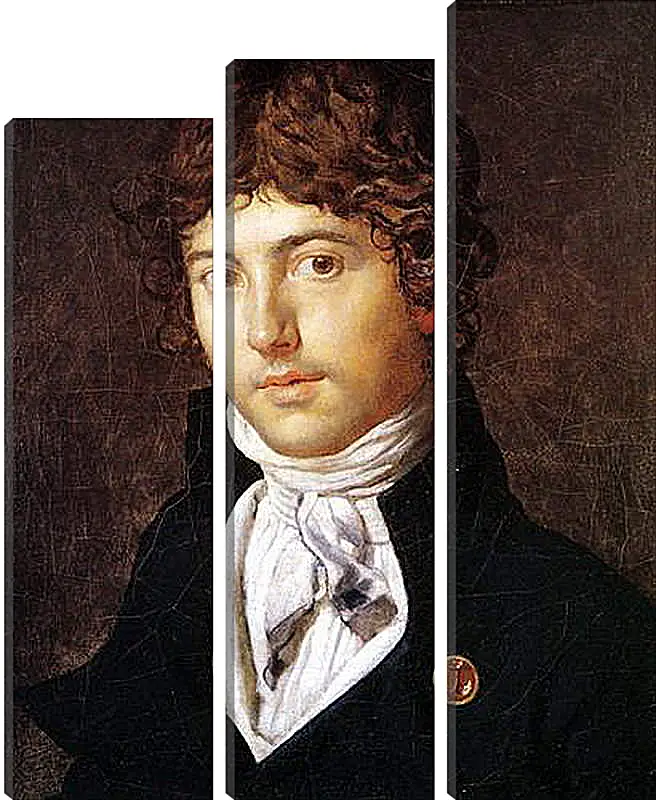 Модульная картина - Portrait of Pierre Francois Bernier. Жан Огюст Доминик Энгр
