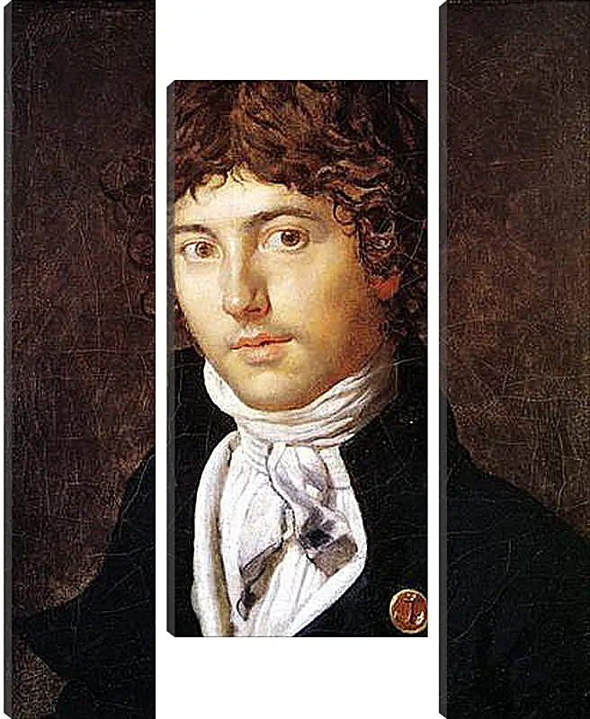 Модульная картина - Portrait of Pierre Francois Bernier. Жан Огюст Доминик Энгр