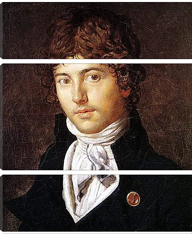 Модульная картина - Portrait of Pierre Francois Bernier. Жан Огюст Доминик Энгр
